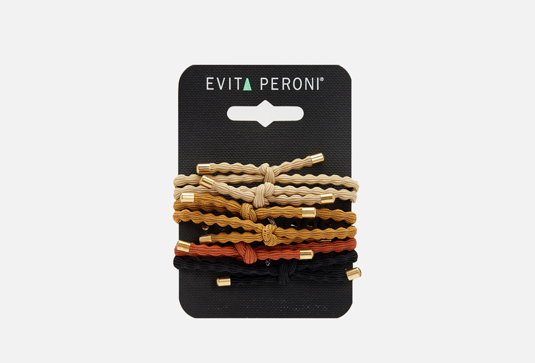 Набор резинок для волос EVITA PERONI Twist mix 6 шт набор невидимок для волос evita peroni мульти 36 шт