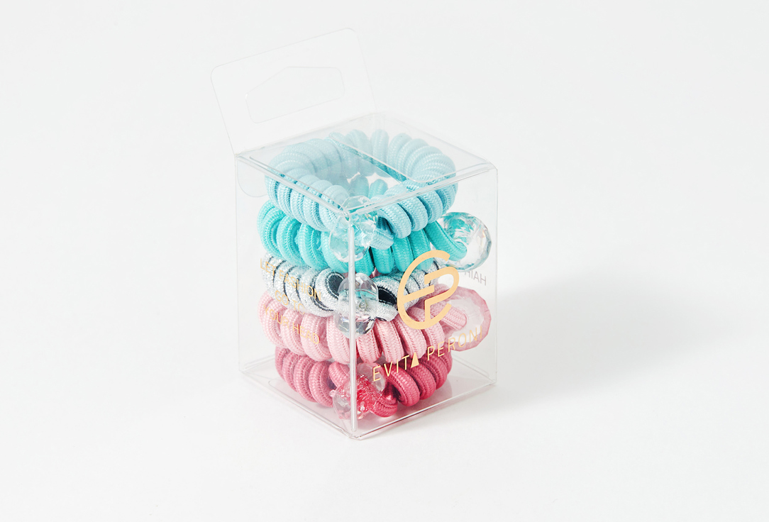 Изображение товара Набор резинок для волос Evita Peroni Twist mix