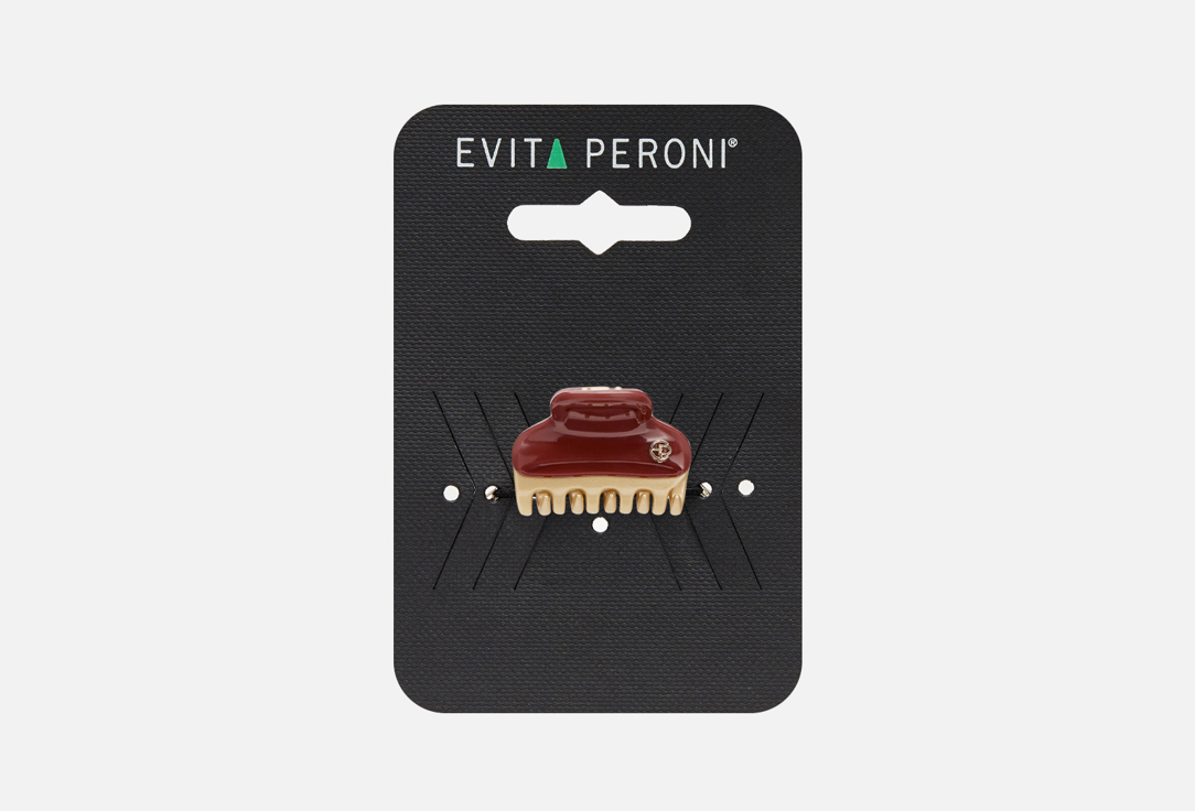 Заколка-краб для волос Evita Peroni red 
