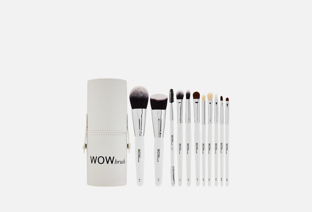 Набор кистей для макияжа WOW BRUSH Makeup brushes 11 шт