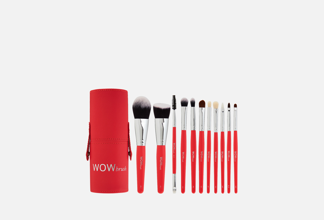 Набор кистей для макияжа WOW BRUSH Makeup brushes 11 шт
