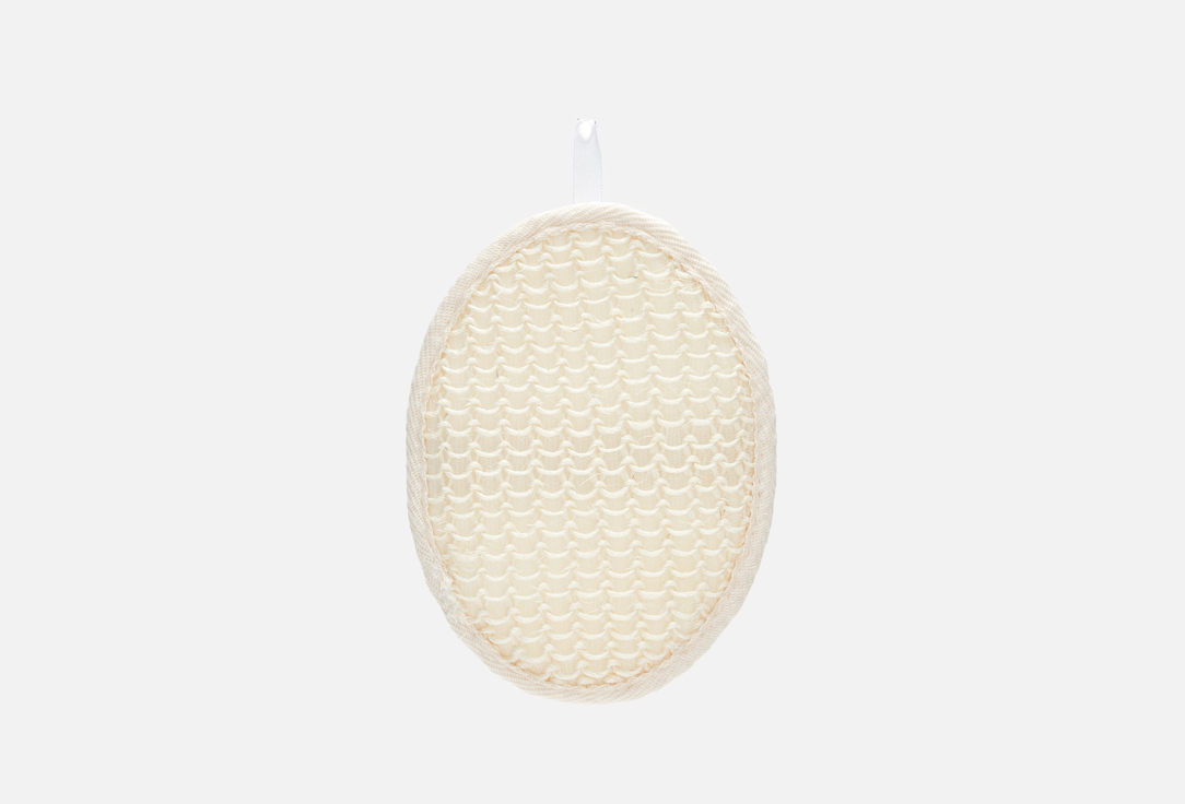 Мочалка овальная для тела BEAUTY FORMAT Natural, sisal 1 шт