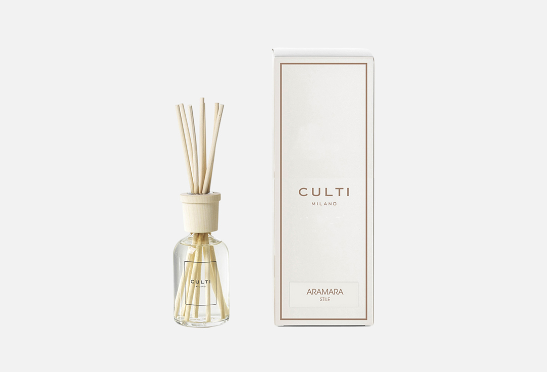 Изображение товара Ароматический диффузор Culti Milano Stile Classic Aramara 100 мл для цитрусовых ароматов дома Изображение товара Ароматический диффузор Culti Milano Stile Classic Aramara 100 мл для цитрусовых ароматов дома