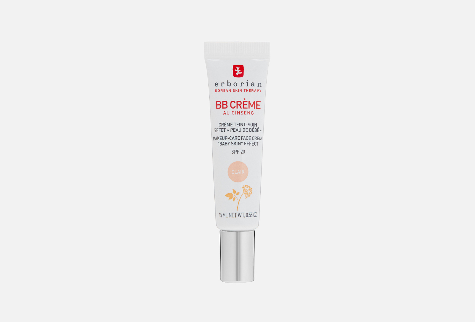 Erborian BB крем для лица SPF 20 BB Creme mini 01, Clair 15 мл — купить ...