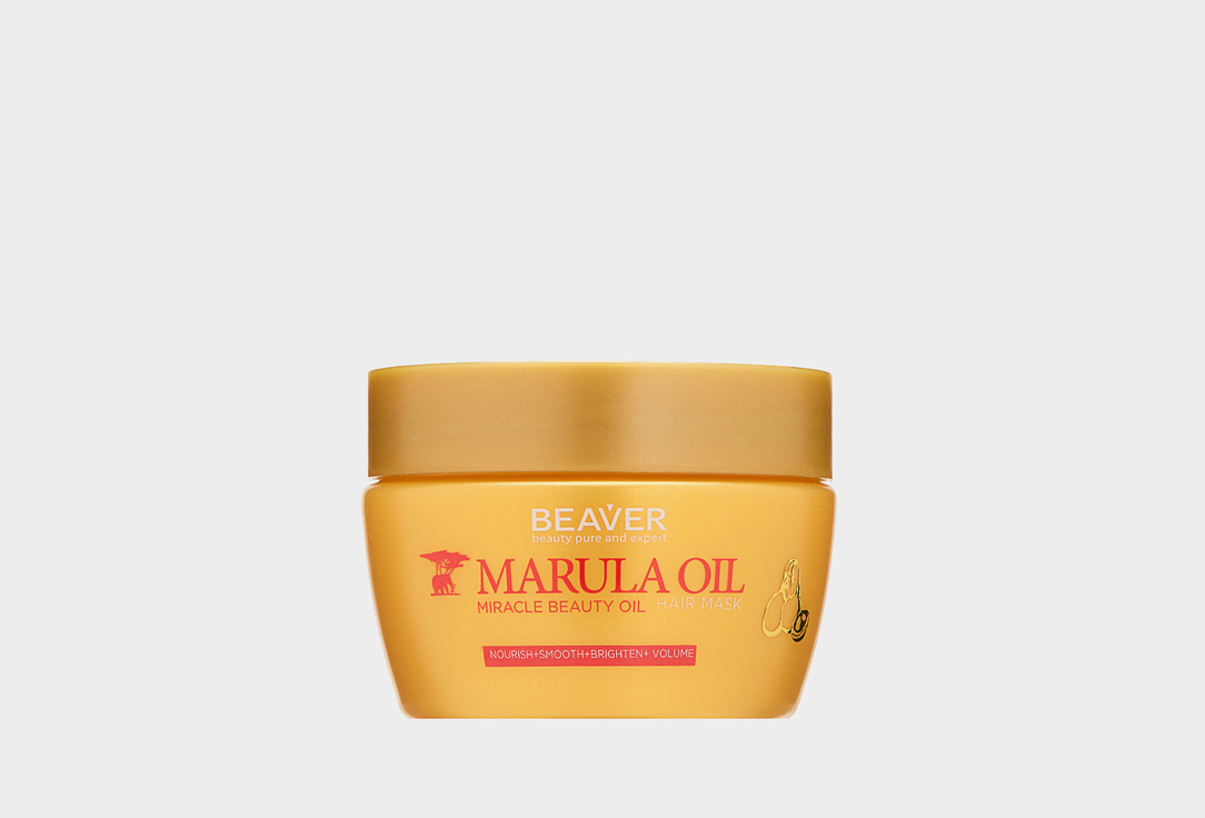 Восстанавливающая маска для волос BEAVER Marula Oil 250 мл цена и фото