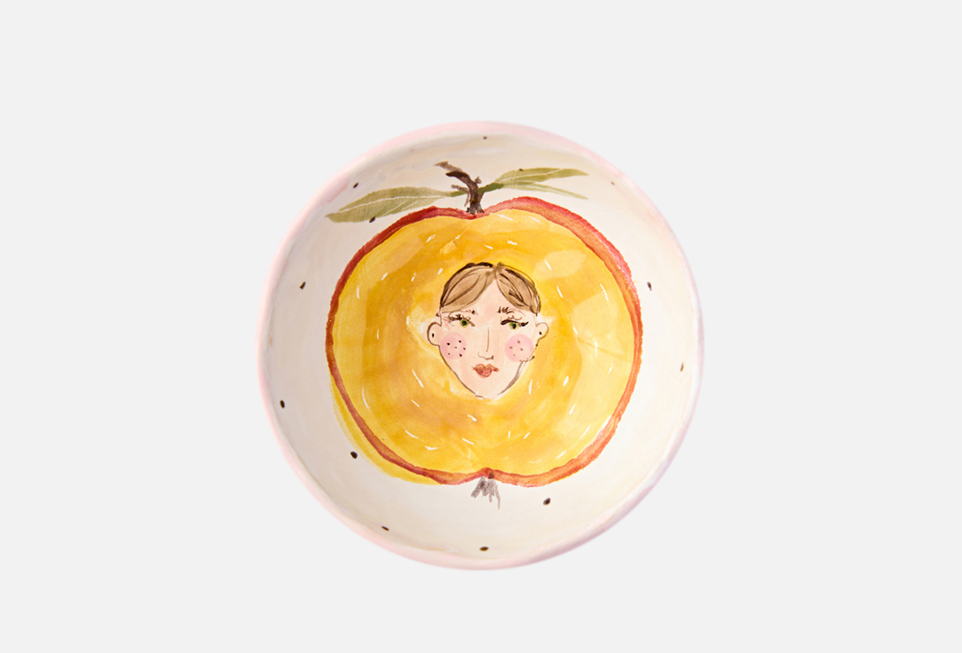 керамический соусник odaryadarya лимон 8 см 1 шт Глубокий соусник ODARYADARYA Принцесса-персик, 9,5 см 9.5 см
