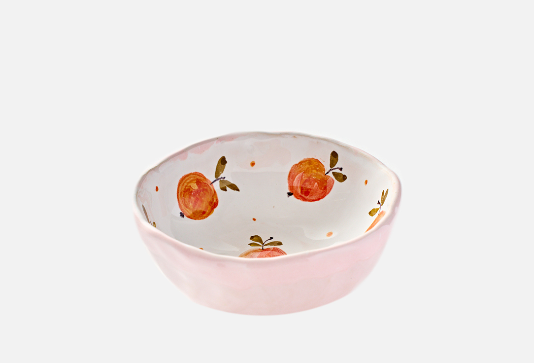 

Глубокий соусник ODARYADARYA, Розовый, Яблочки, 9,5 см 1 шт