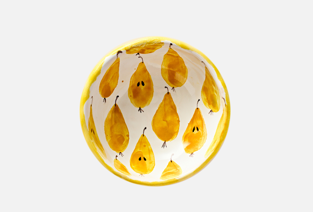 керамический соусник odaryadarya лимон 8 см 1 шт Соусник ODARYADARYA Груши, 8 см 8 см