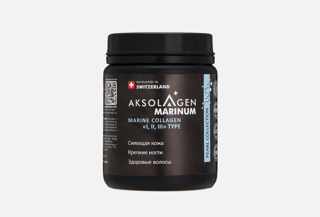 Изображение товара коллаген AKSOLAGEN marinum I, II, III 500 мг в порошке