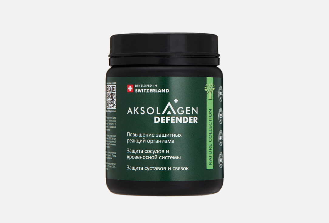 Изображение товара Морской коллаген AKSOLAGEN DEFENDER с экстрактом чаги для красоты и здоровья
