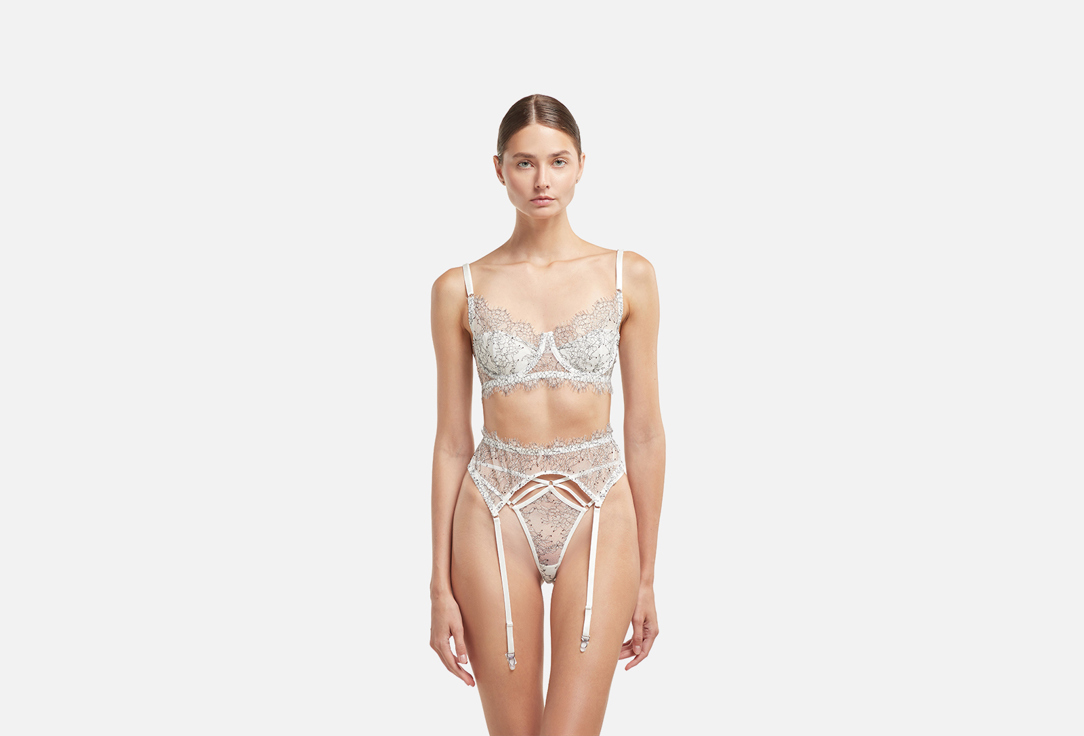 Комплект нижнего белья AMAZONKA UNDERWEAR Vivian белый L мл