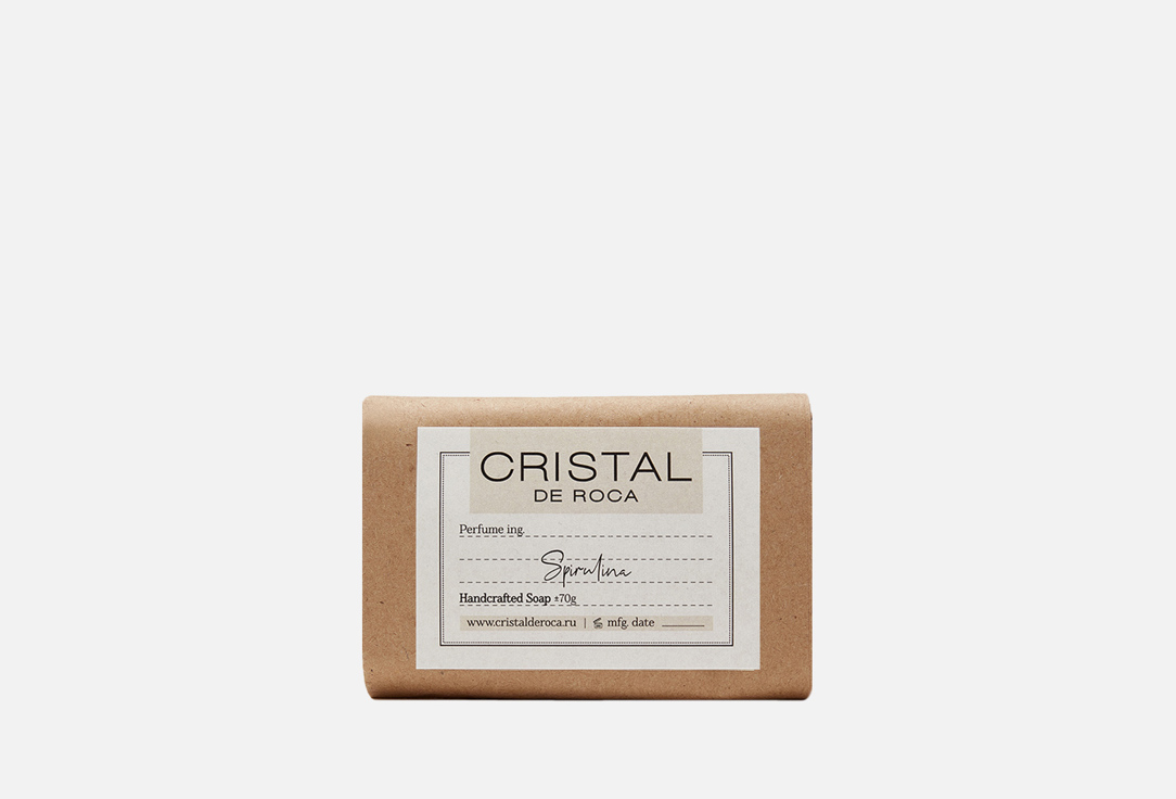 

Мыло CRISTAL DE ROCA, Spirulina 70 г