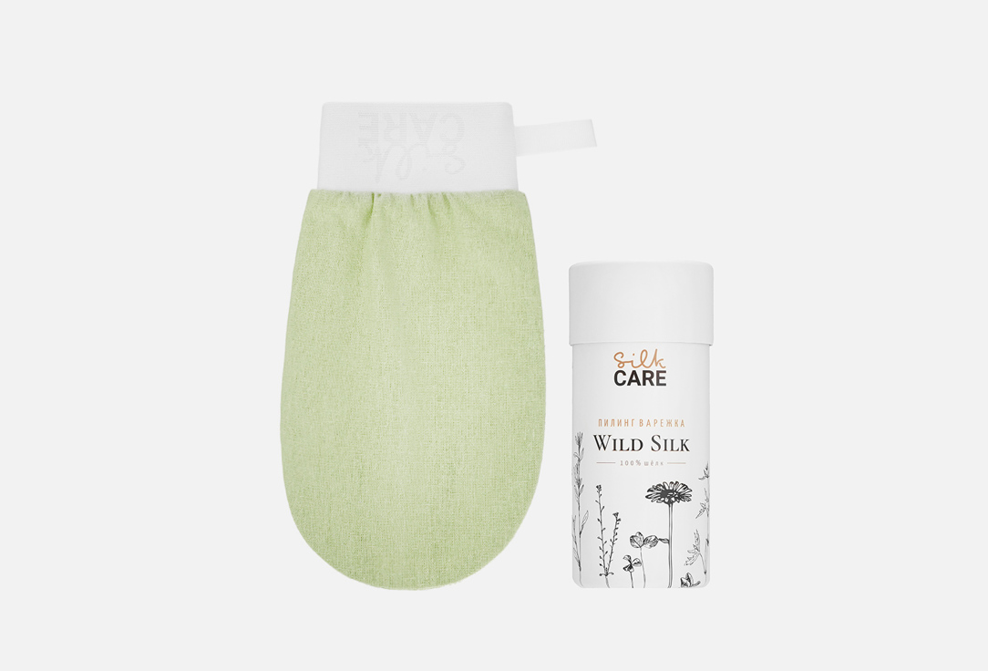 Изображение товара Шелковая варежка для пилинга Silkcare Lime