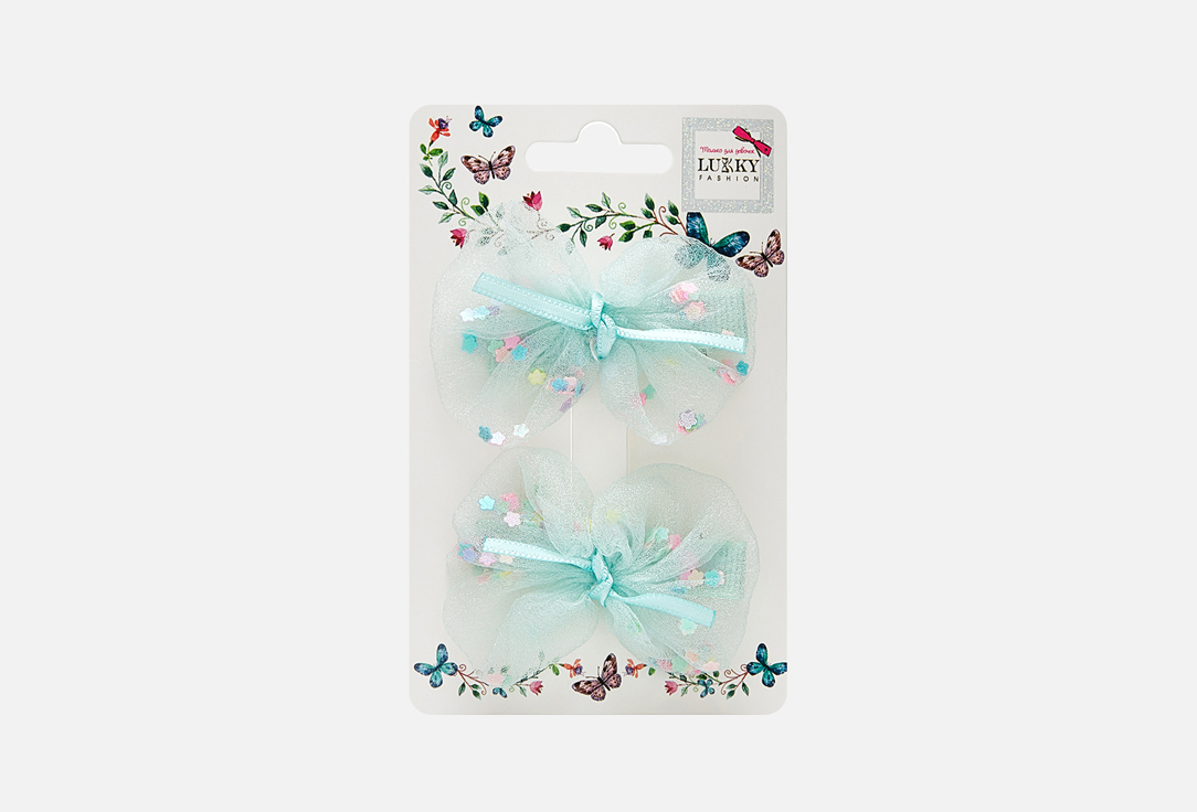 

Набор заколок для волос LUKKY, Зажим Бант 2 шт