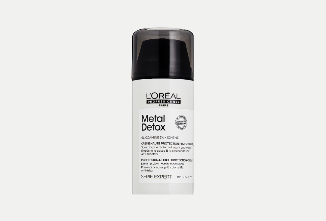 Несмываемый крем для волос L'OREAL PROFESSIONNEL Metal Detox 100 мл organicals крем д волос несмываемый silk moringa 100мл