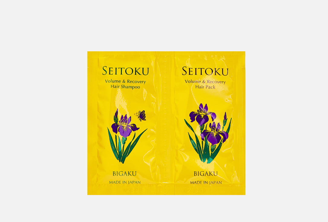 Дорожный набор BIGAKU Seitoku Volume&Recovery 2 шт шампунь для волос bigaku японский шампунь volume