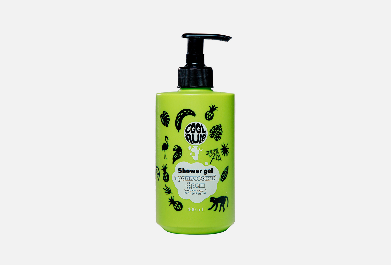 Cool Rule Гель для душа Tropical Fresh 400 мл — купить в Москве