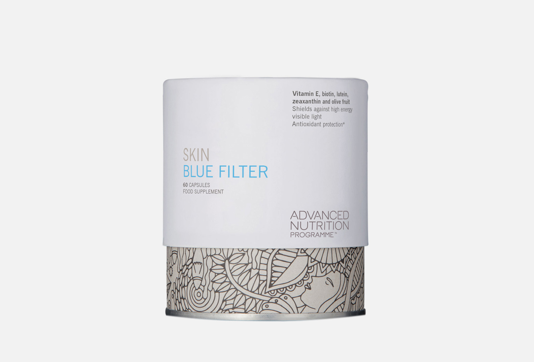 Биологически активная добавка ADVANCED NUTRITION PROGRAMME Skin Blue Filter 60 шт базовый сет совершенная кожа advanced nutrition programme skin complete