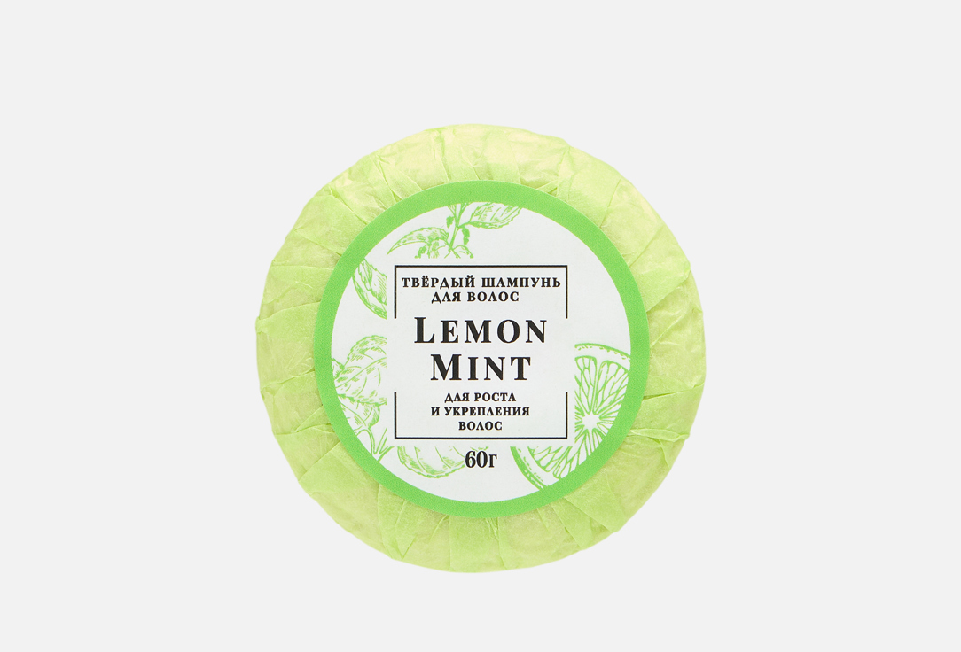 

Твердый шампунь для волос BLAGOVKUS, Lemon&Mint 60 г
