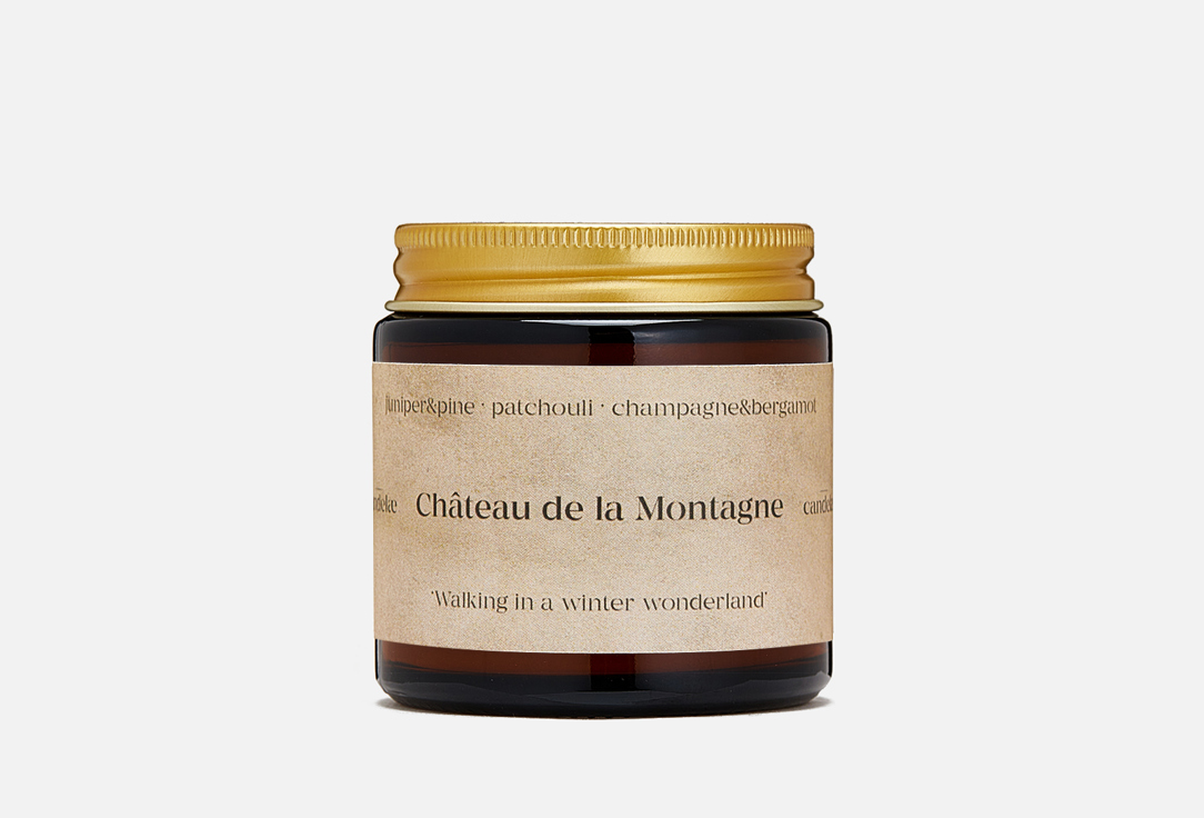 Ароматическая cвеча CANDELAE.STORIES Chateau de la Montagne 120 мл cвеча ароматическая arome enjoy fleure de vanille 190 г