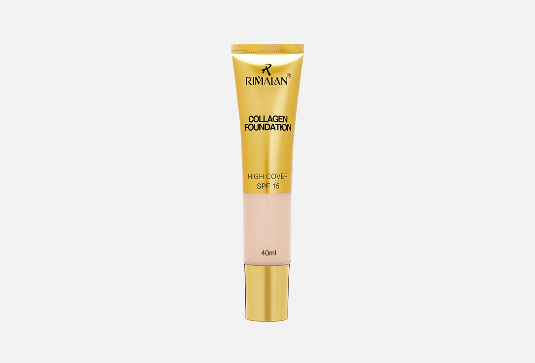 Тональный крем для лица SPF 15 RIMALAN Collagen foundation 40 мл