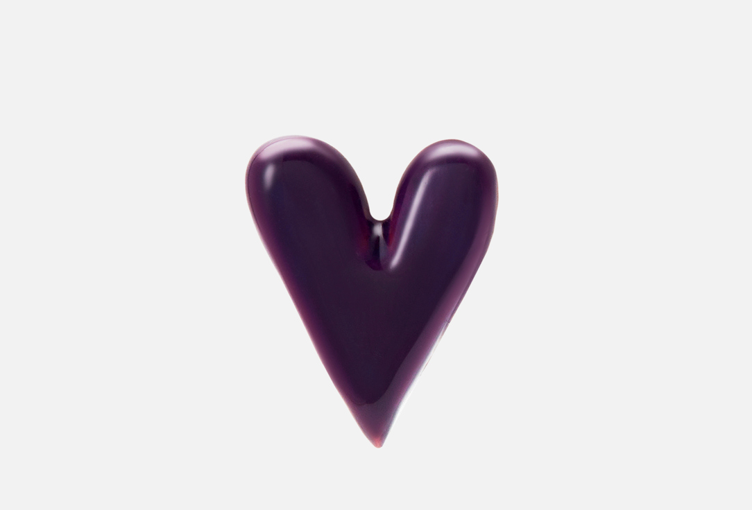 Брошь SASHA GUNGA В виде сердца фиолетового цвета 1 шт цена и фото