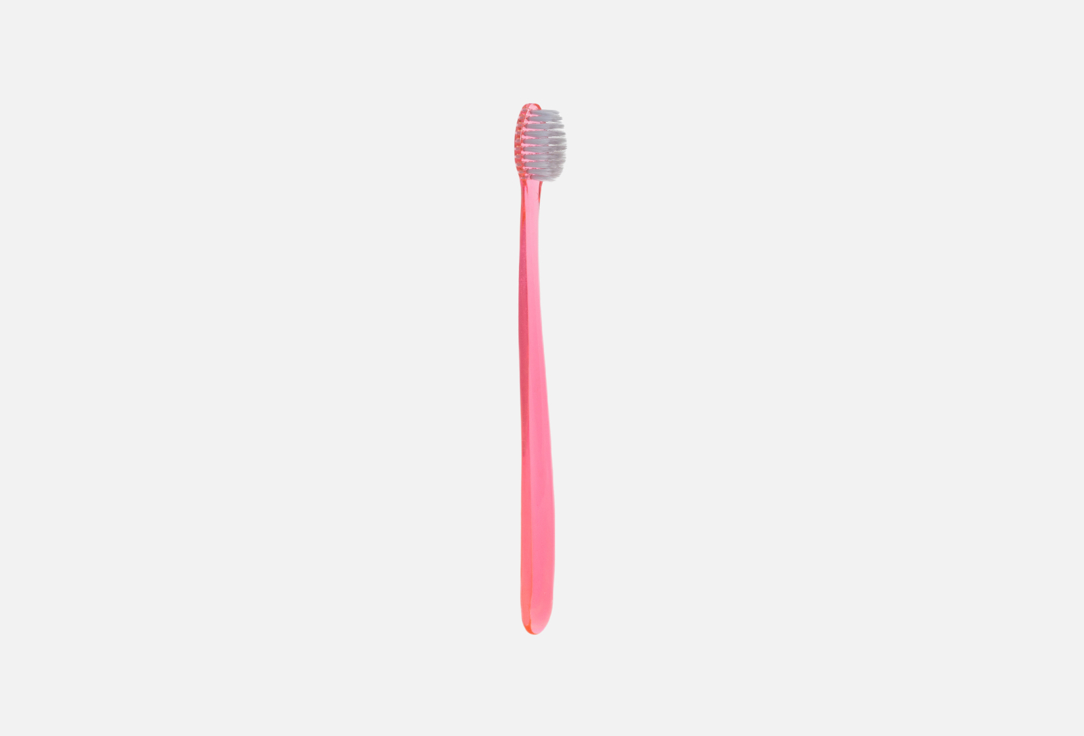 Зубная щетка мягкая DR.SAFE Crystal, розовая 1 шт щетка зайчик розовая