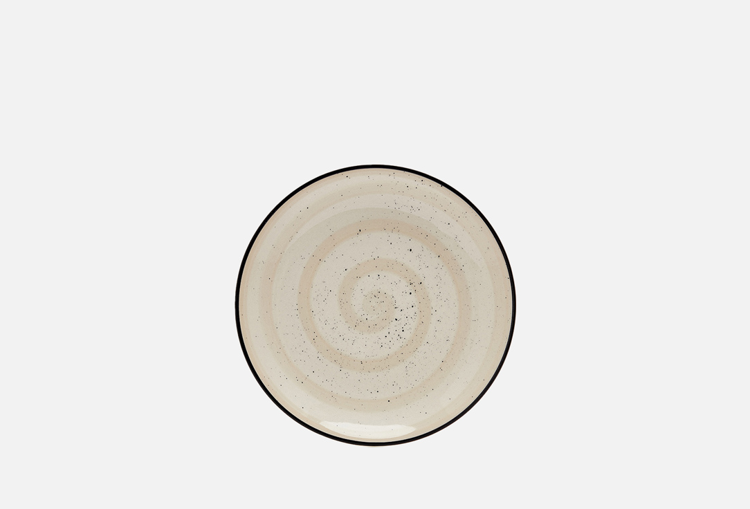 тарелка мелкая ELRINGTON КРЕМОВЫЙ БРИЗ 19 см тарелка суповая аэрограф мятный бриз 18 см керамика
