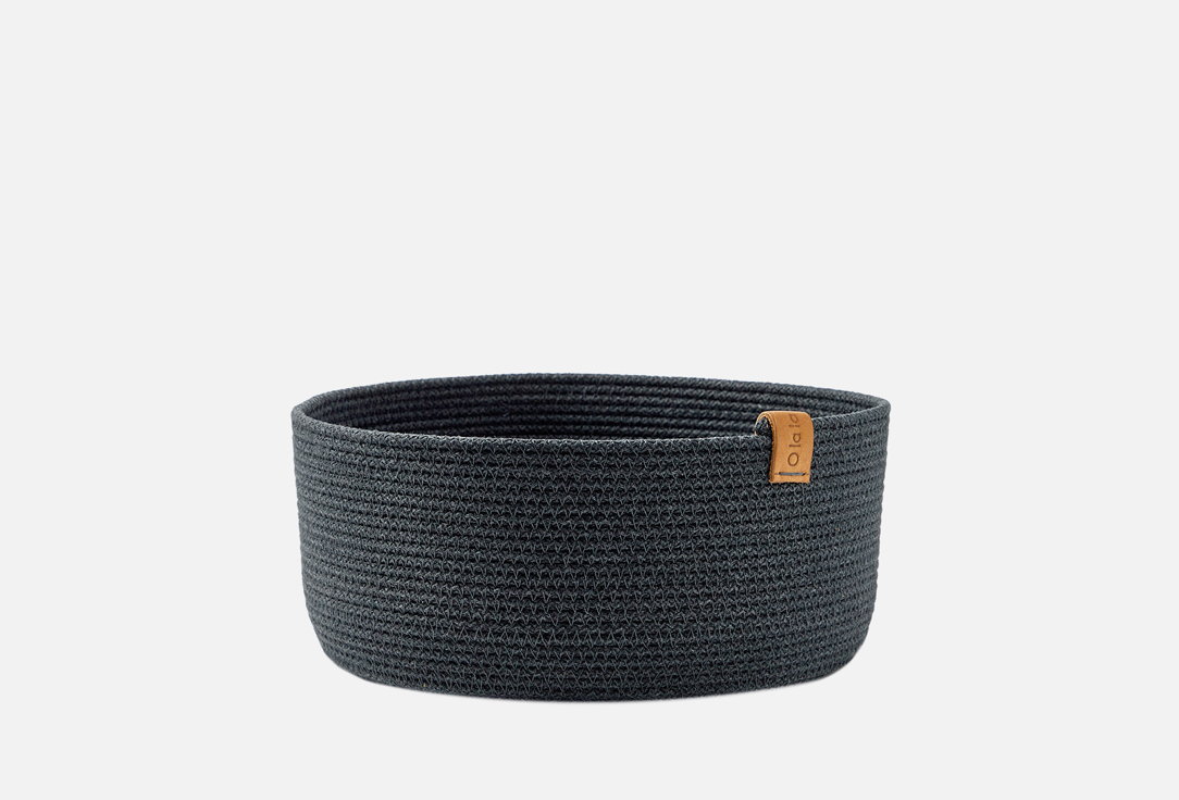 Изображение товара Корзина для открытого хранения Olala Home графит, 22х10