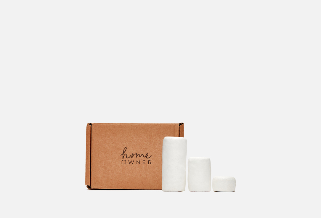 Изображение товара Набор подсвечников Home Owner TULUM белый для столовых свечей и декора