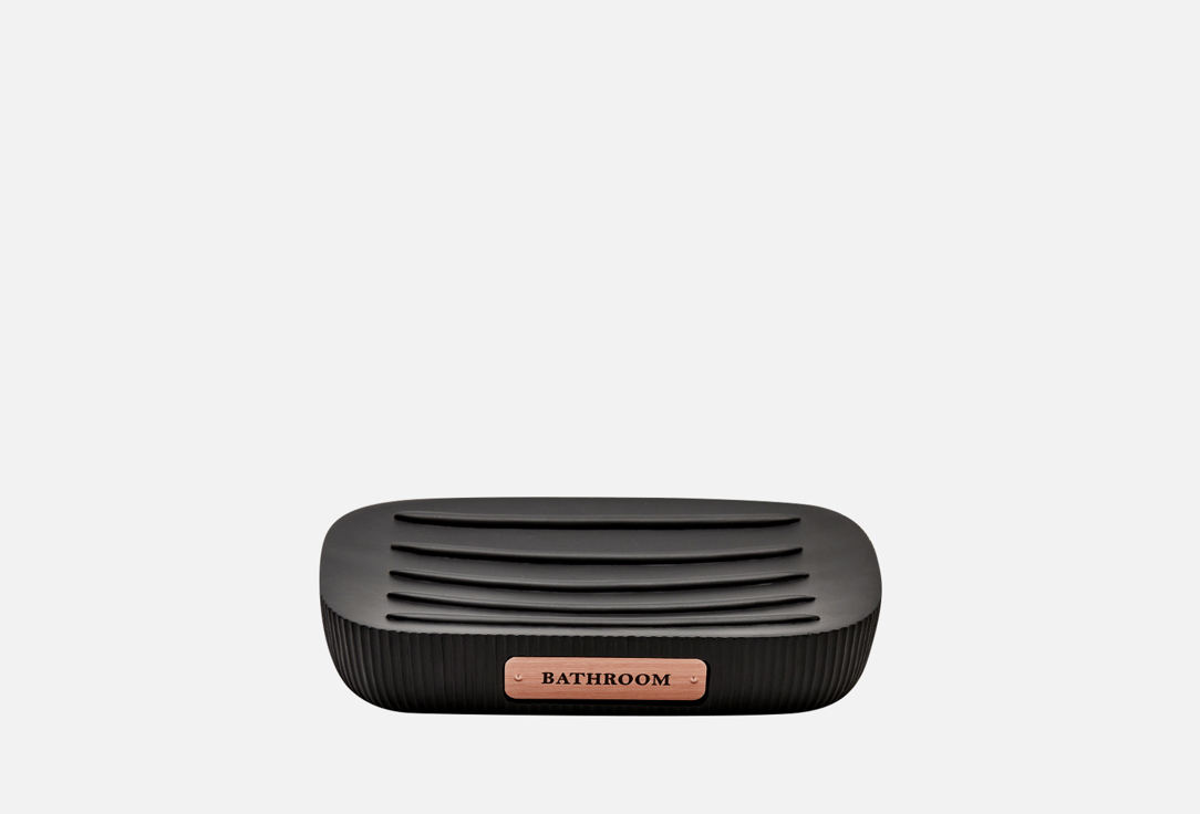 

Мыльница RIDDER, Черный, Kelsey чёрная 1 шт