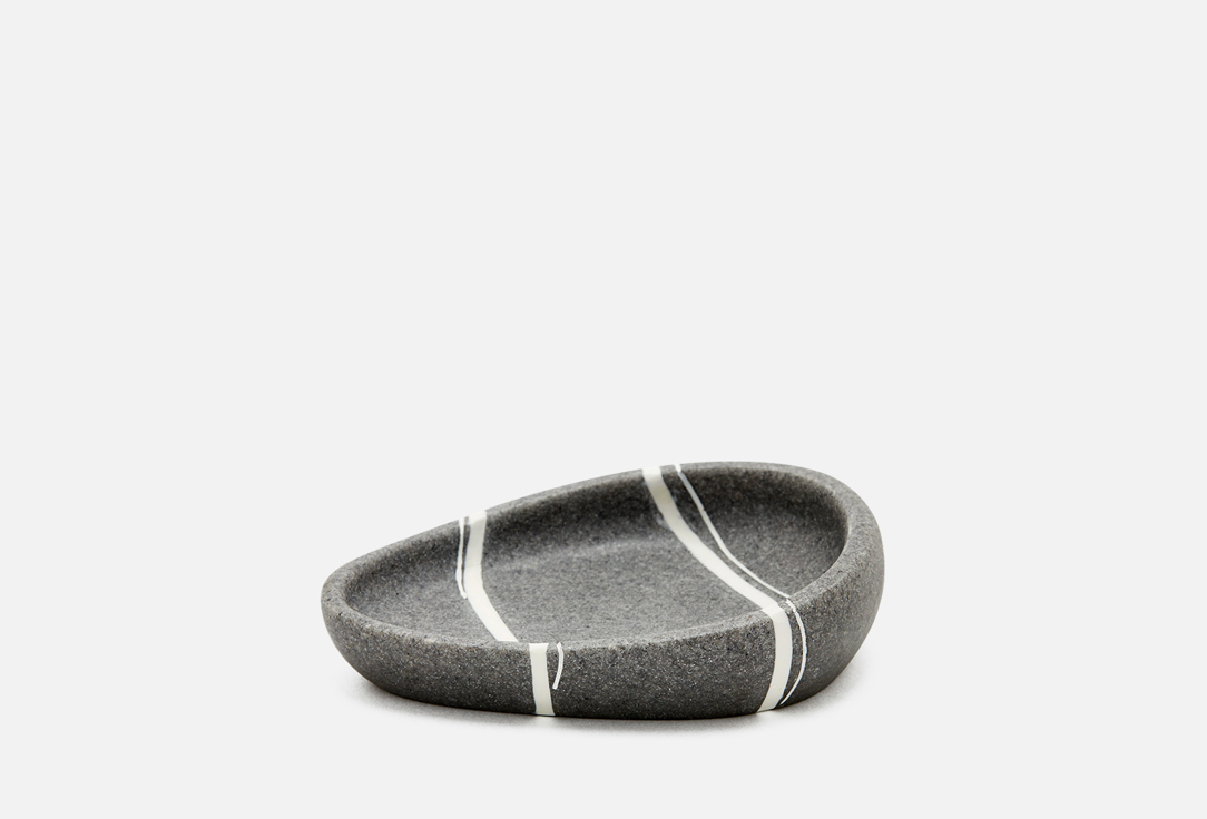 

Мыльница RIDDER, Серый, Little Rock серая 1 шт