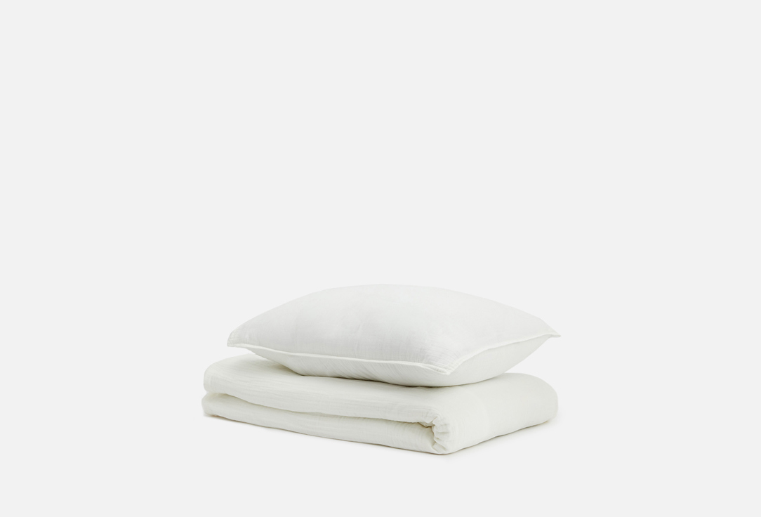 Изображение товара Комплект постельного белья MOYЁ HOME Angel детский муслин 3 предмета