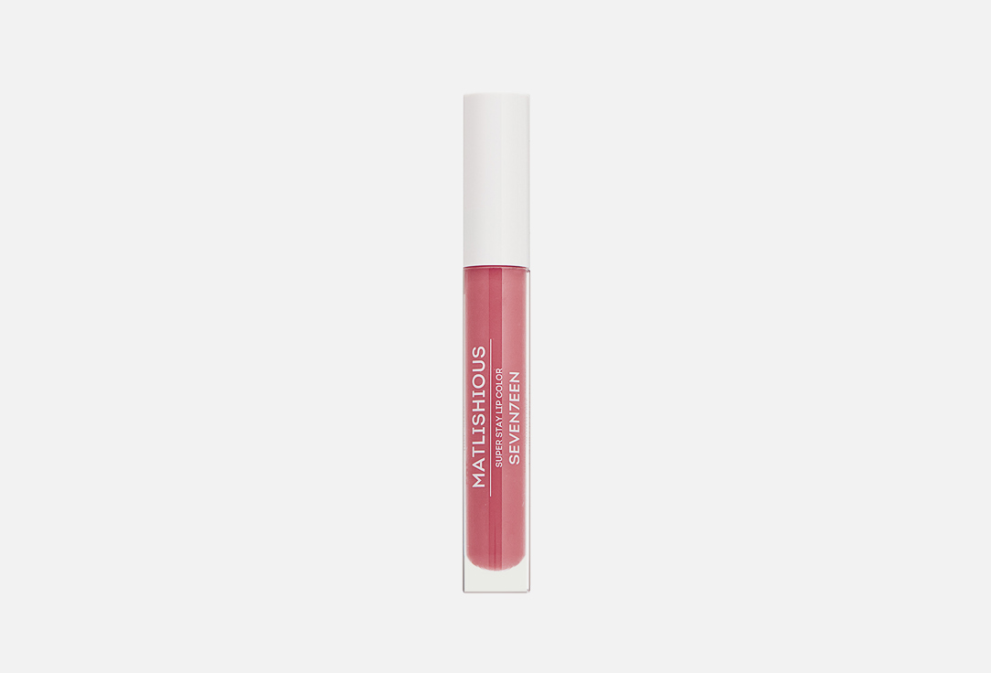 Жидкая помада-блеск для губ SEVEN7EEN MATLISHIOUS super stay lip color 32, естественный розовый