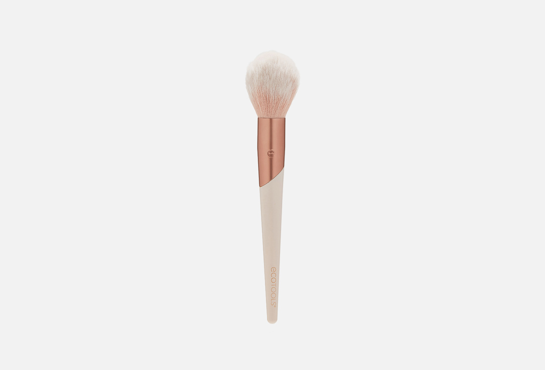 Кисть для пудры ECOTOOLS Luxe Plush Powder Brush 1 шт ecotools luxe soft highlight brush