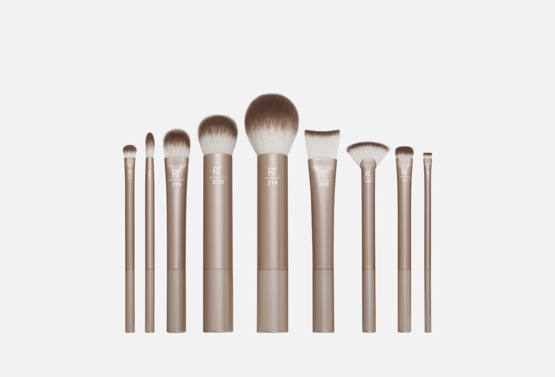 Набор кистей для макияжа REAL TECHNIQUES Au Naturale Brush Kit 9 шт