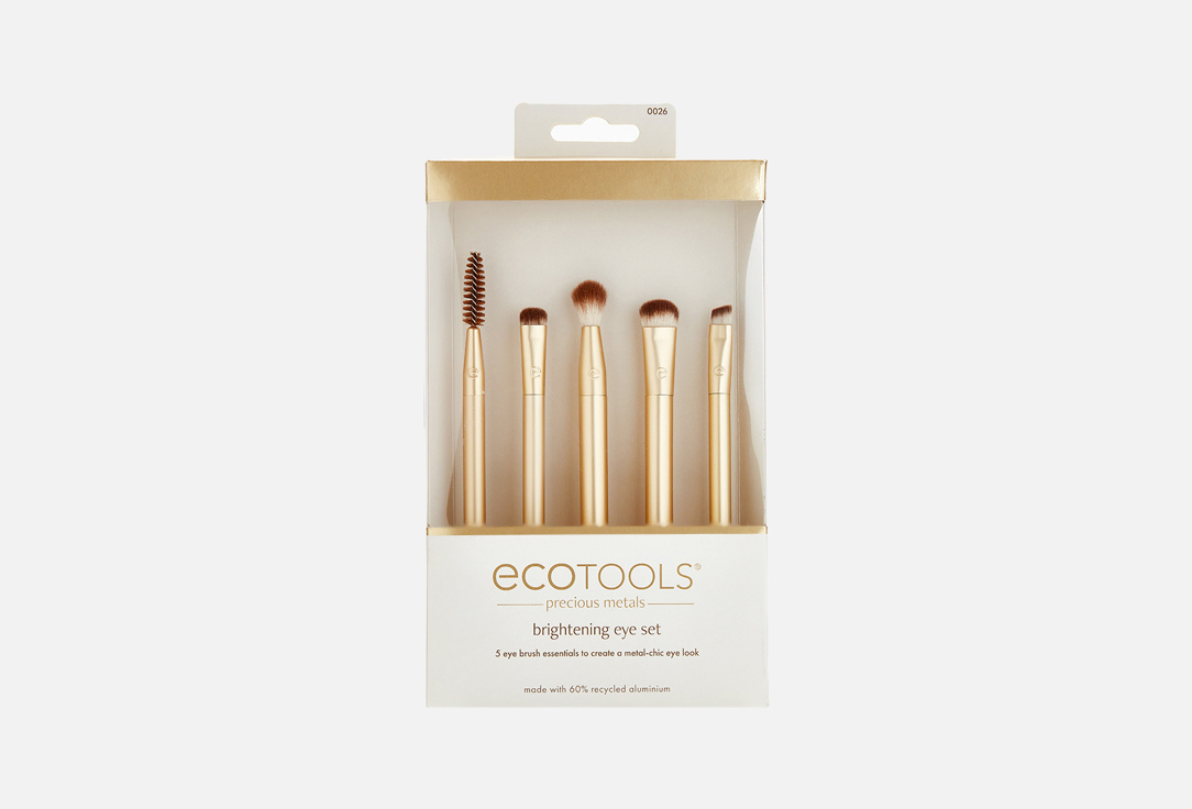 Изображение товара Набор кистей для макияжа глаз EcoTools Precious metals brightening eye set