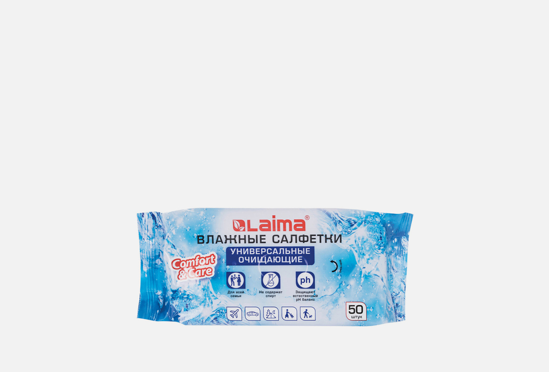 Изображение товара Салфетки влажные LAIMA cleansing