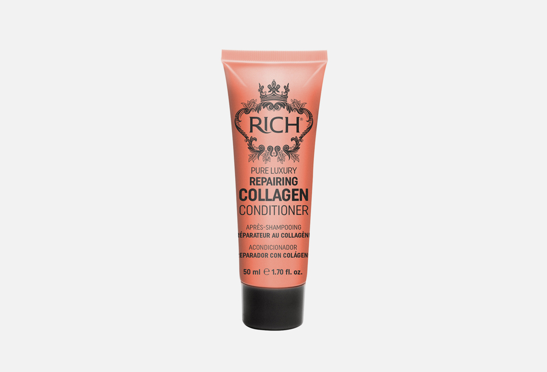 Маска- кондиционер для волос RICH Pure luxury repairing collagen 50 мл