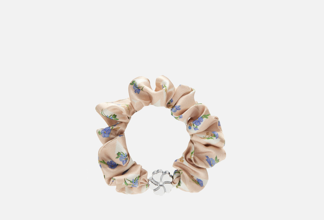 

Шелковая резинка для волос MOLLEN, Первоцвет, пудровая 1 шт