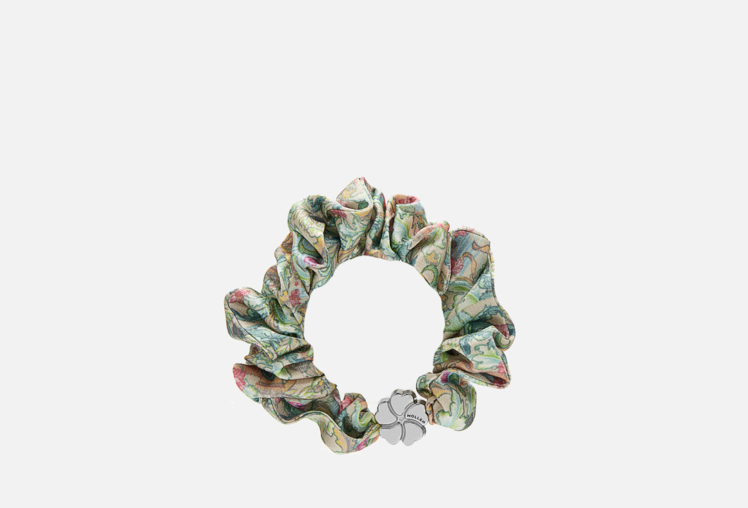 

Шелковая резинка для волос MOLLEN, Рассвет, пудровая 1 шт