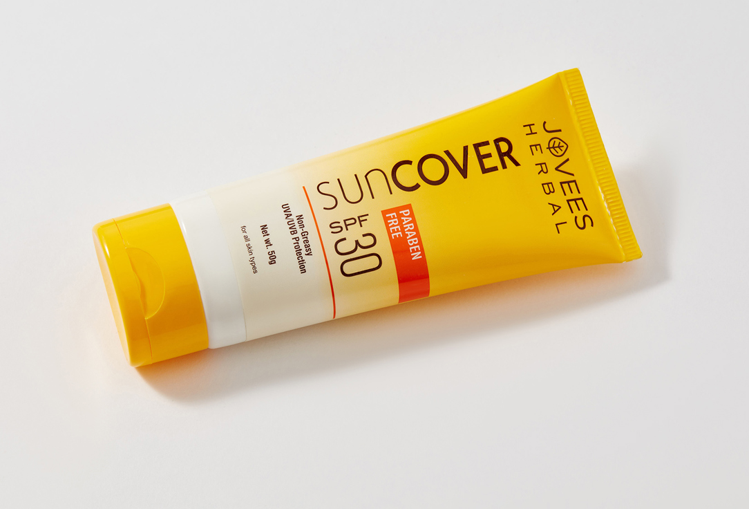 Солнцезащитный крем для лица SPF30 JOVEES Sandalwood Natural Sun Cover 