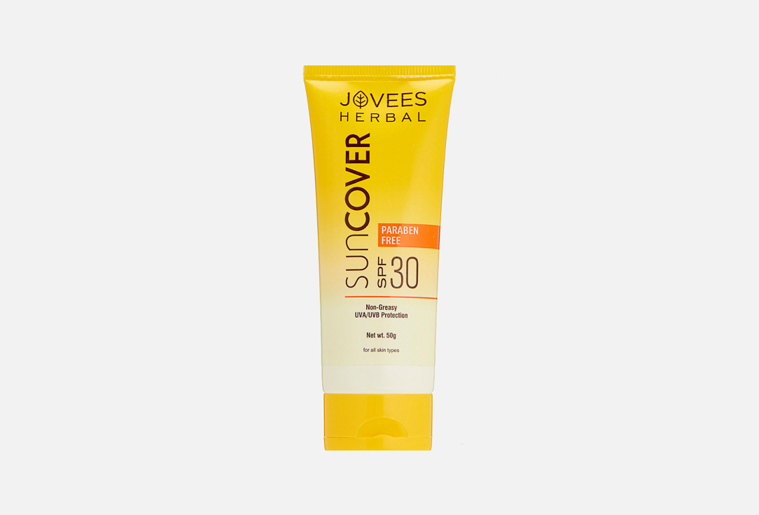 Солнцезащитный крем для лица SPF30 JOVEES Sandalwood Natural Sun Cover 50 г