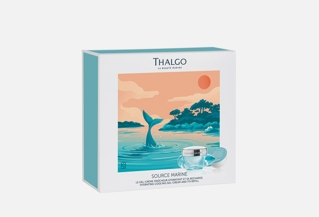 Набор: Увлажняющие Гель-Крема THALGO WOD GIFTSET 1 шт набор thalgo exception marine pouch