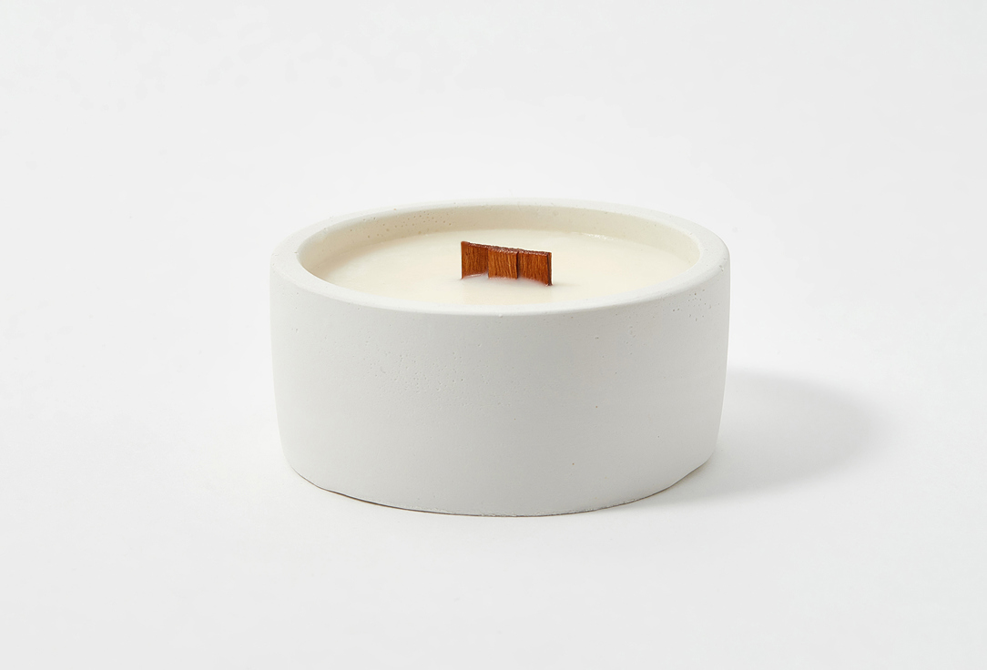 

Ароматическая свеча BLOOMCANDLES, Белый, Отдых в СПА 50 г