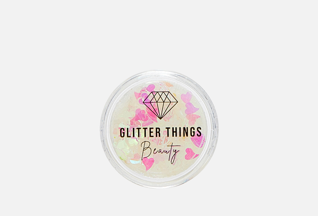 Изображение товара Гель-блестки для лица,тела, волос Glitter Things Beauty Glitter romance