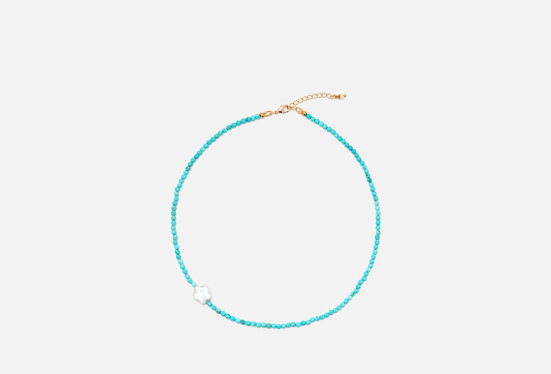 Изображение товара Колье Unevie Damour Pearl turkmenit flowers