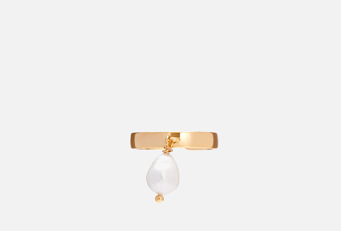 Кольцо Barogue pearl gold UNEVIE DAMOUR Ring Barogue pearl gold 1 шт цена и фото