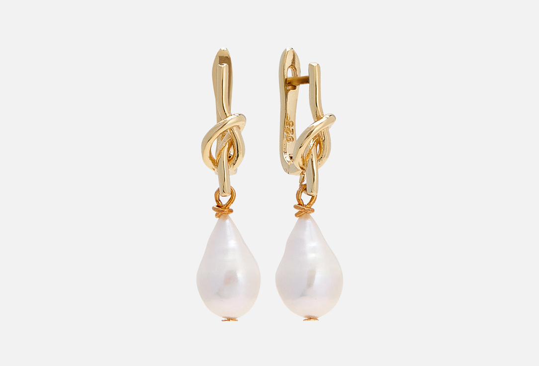 Серьги UNEVIE DAMOUR Nodules pearl 2 шт