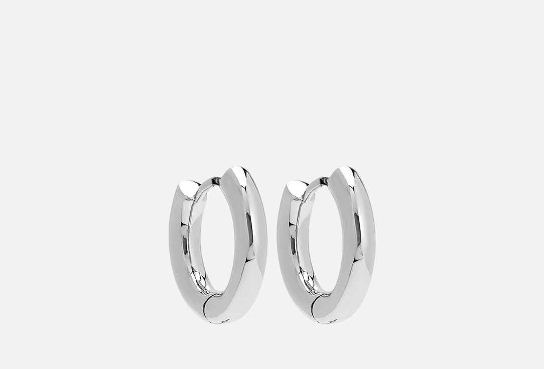 Изображение товара Серьги-кольца Unevie Damour Esilver